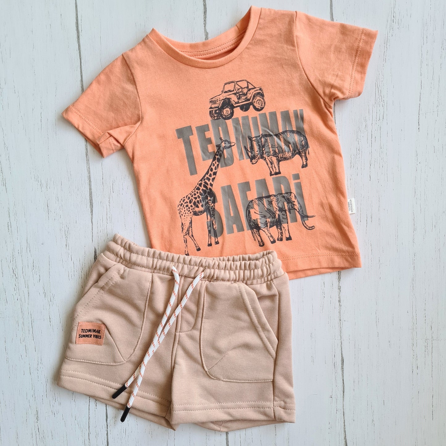 Conjunto 2 piezas 100% algodón para bebé - ¡Último en stock!