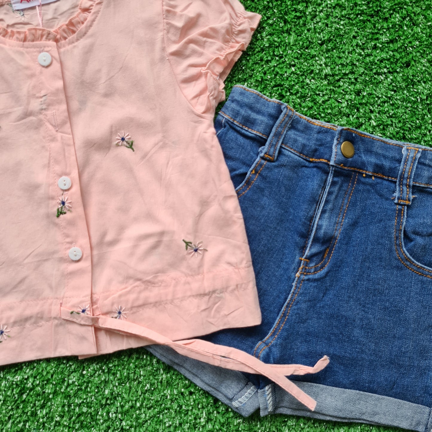 Conjunto 2 piezas algodón para niña