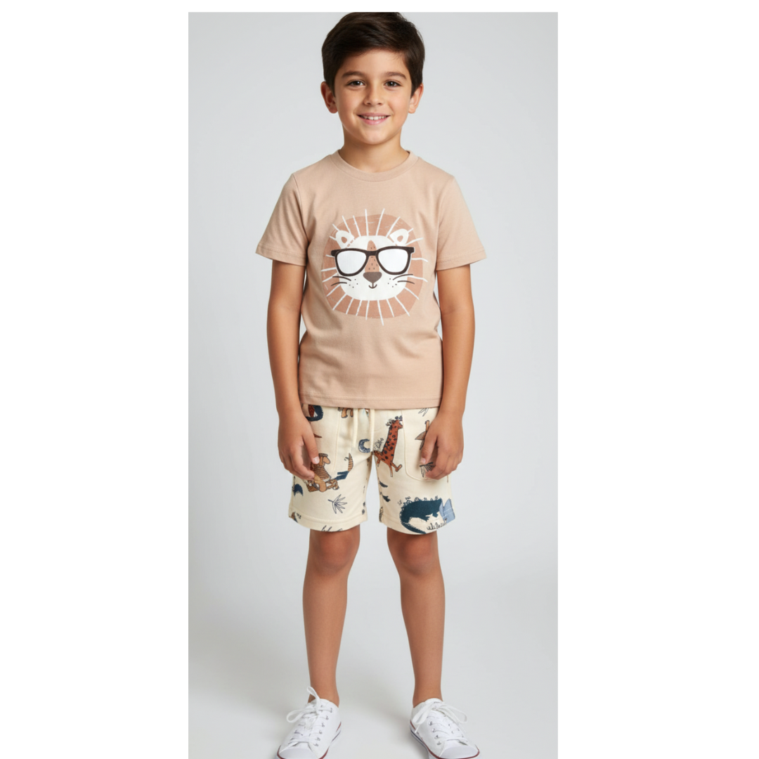 Conjunto 2 piezas 100% algodón para bebé y niños - ¡Oportunidad única!