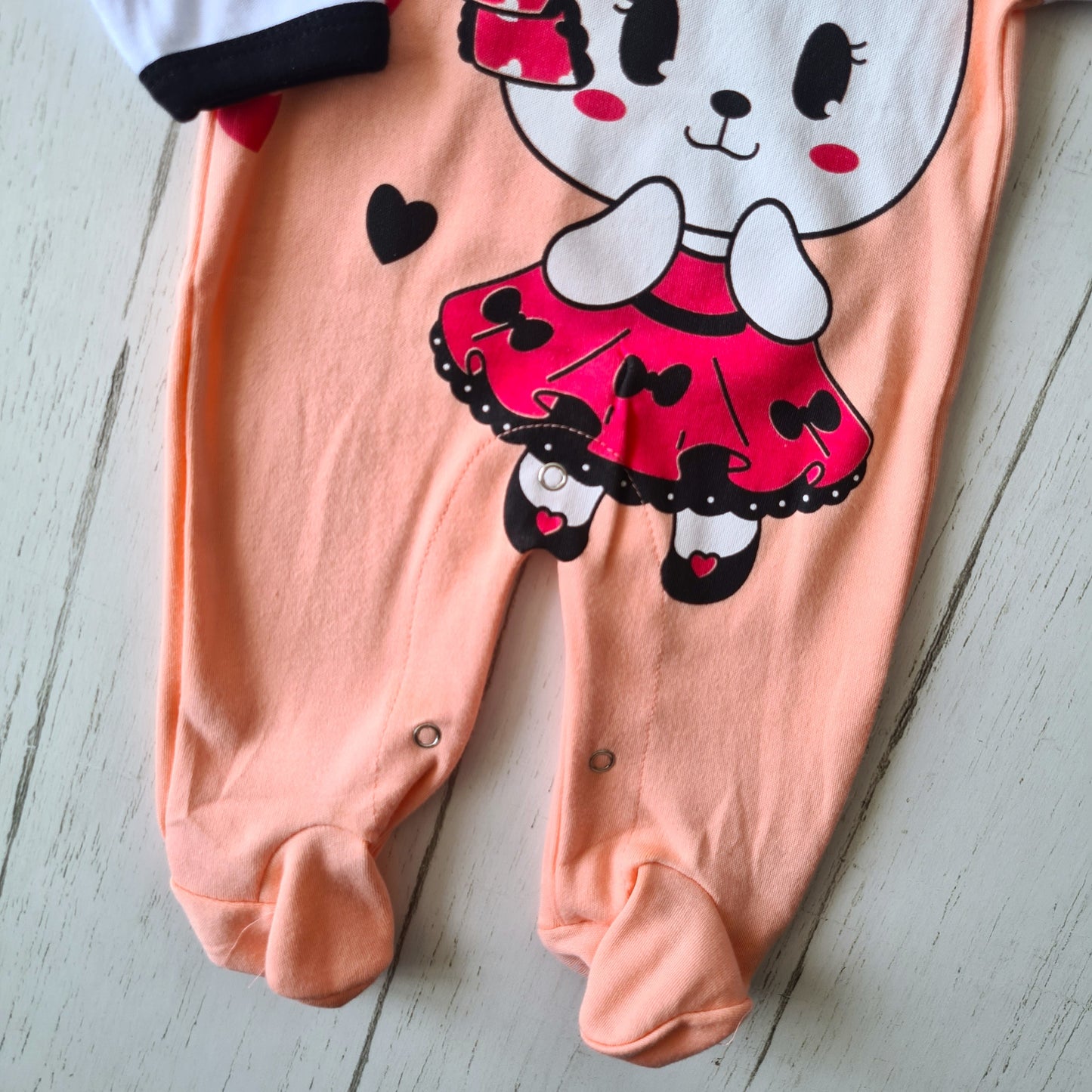 🐼 Enterito algodón bebé niña