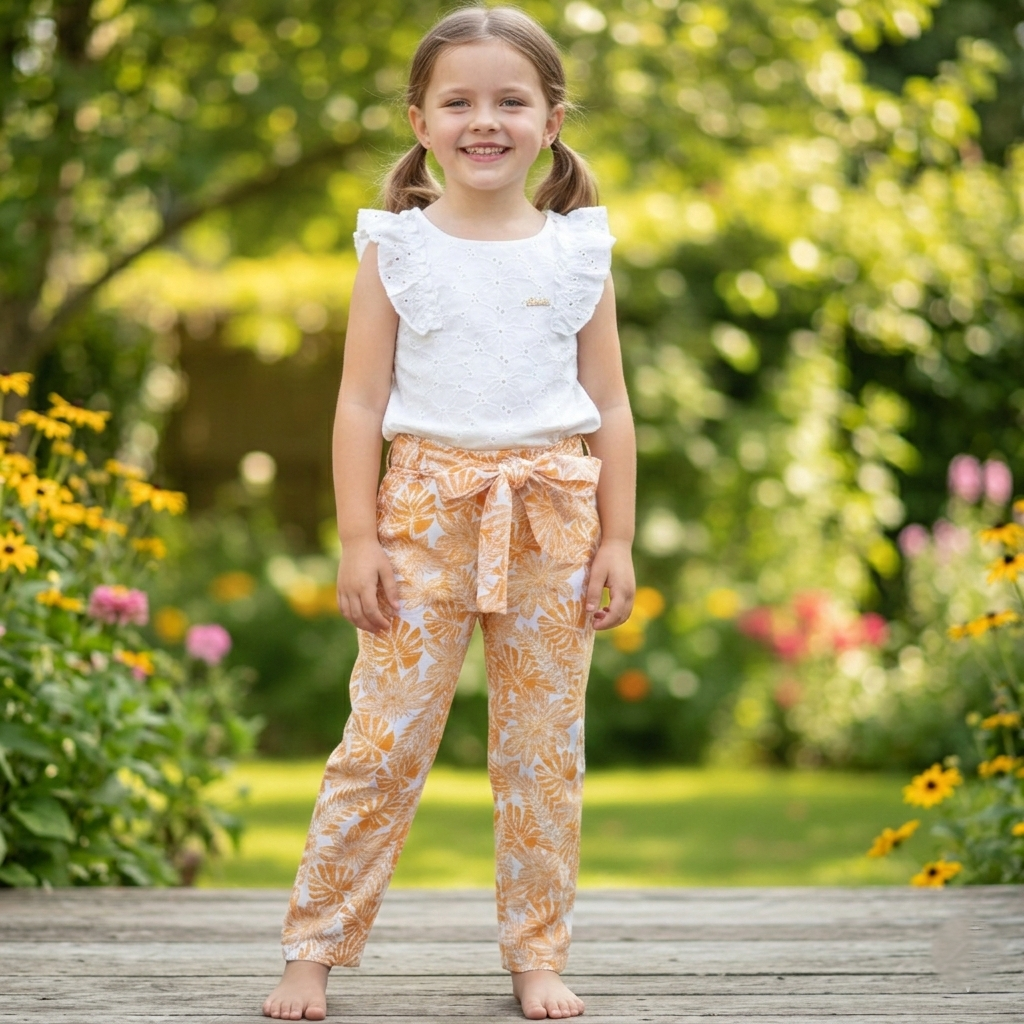 Conjunto algodón niña