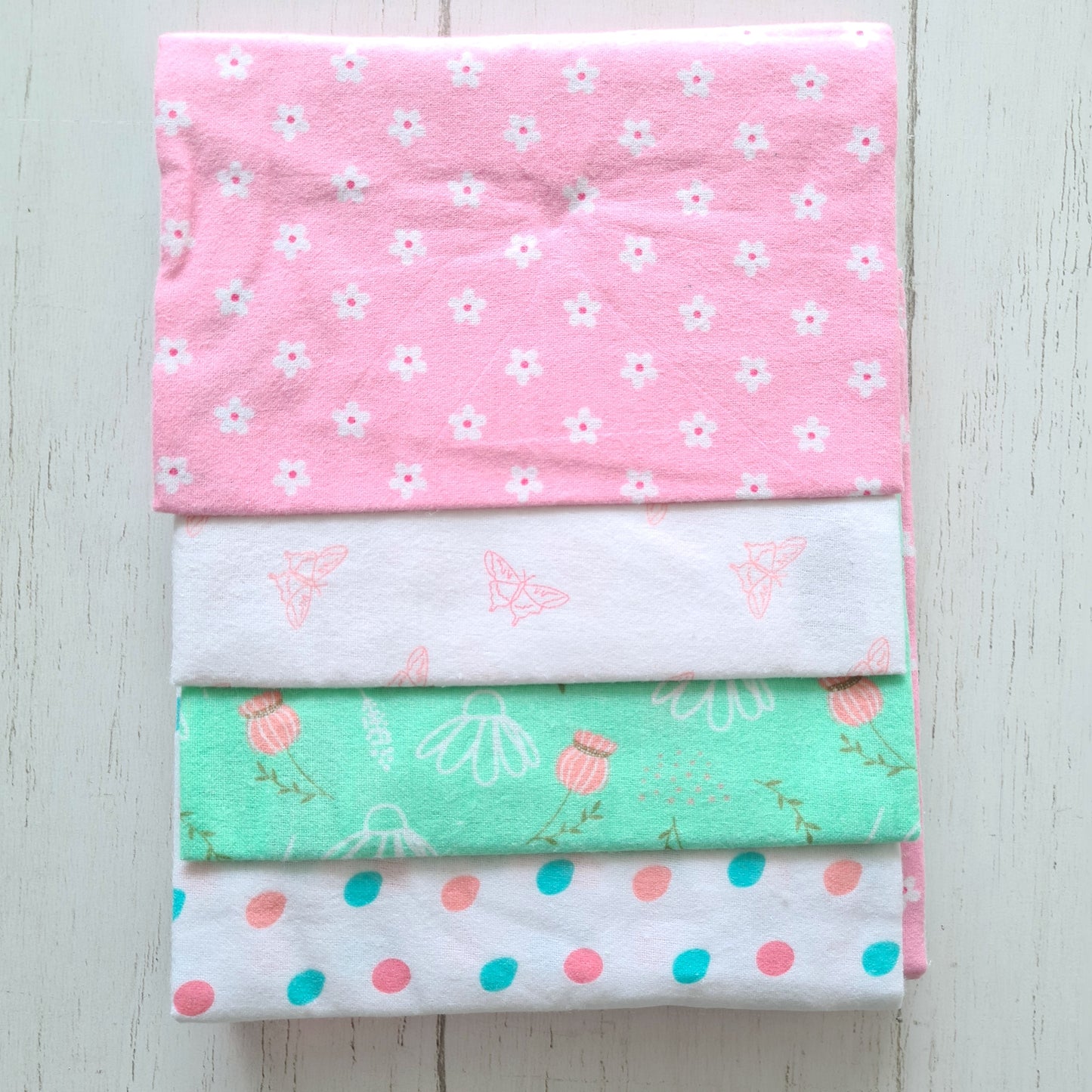 🧺 Pack 4 tutos 100% algodón para bebé
