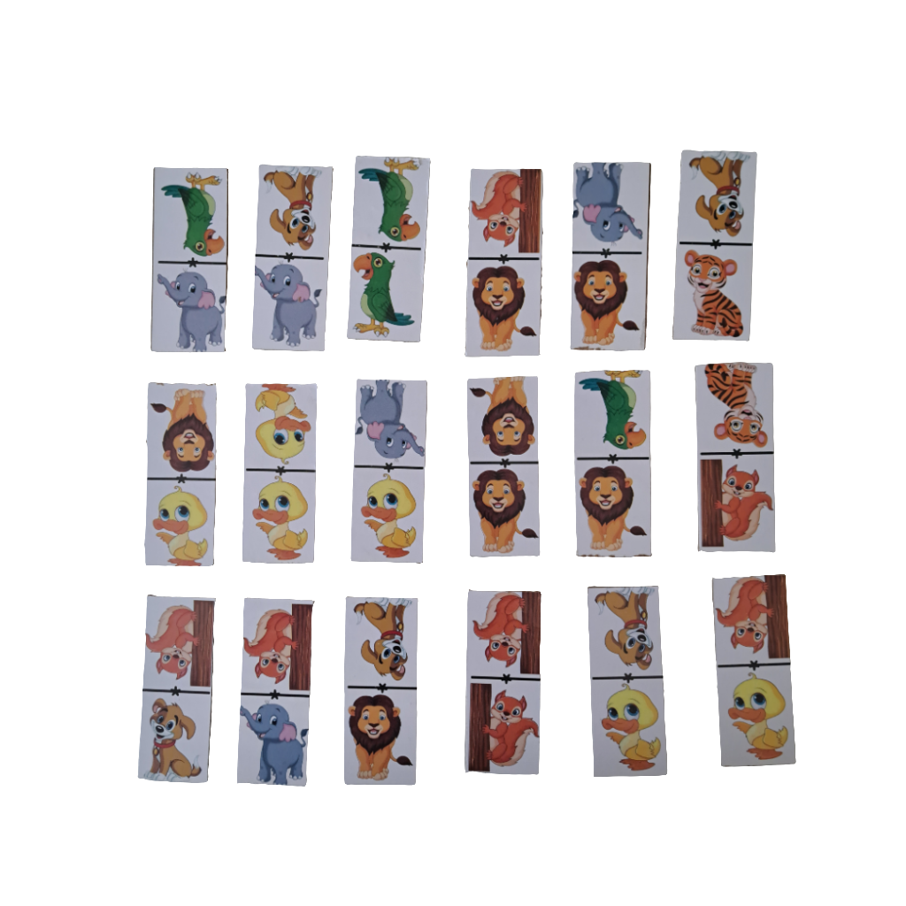 Juego Domino de animalitos
