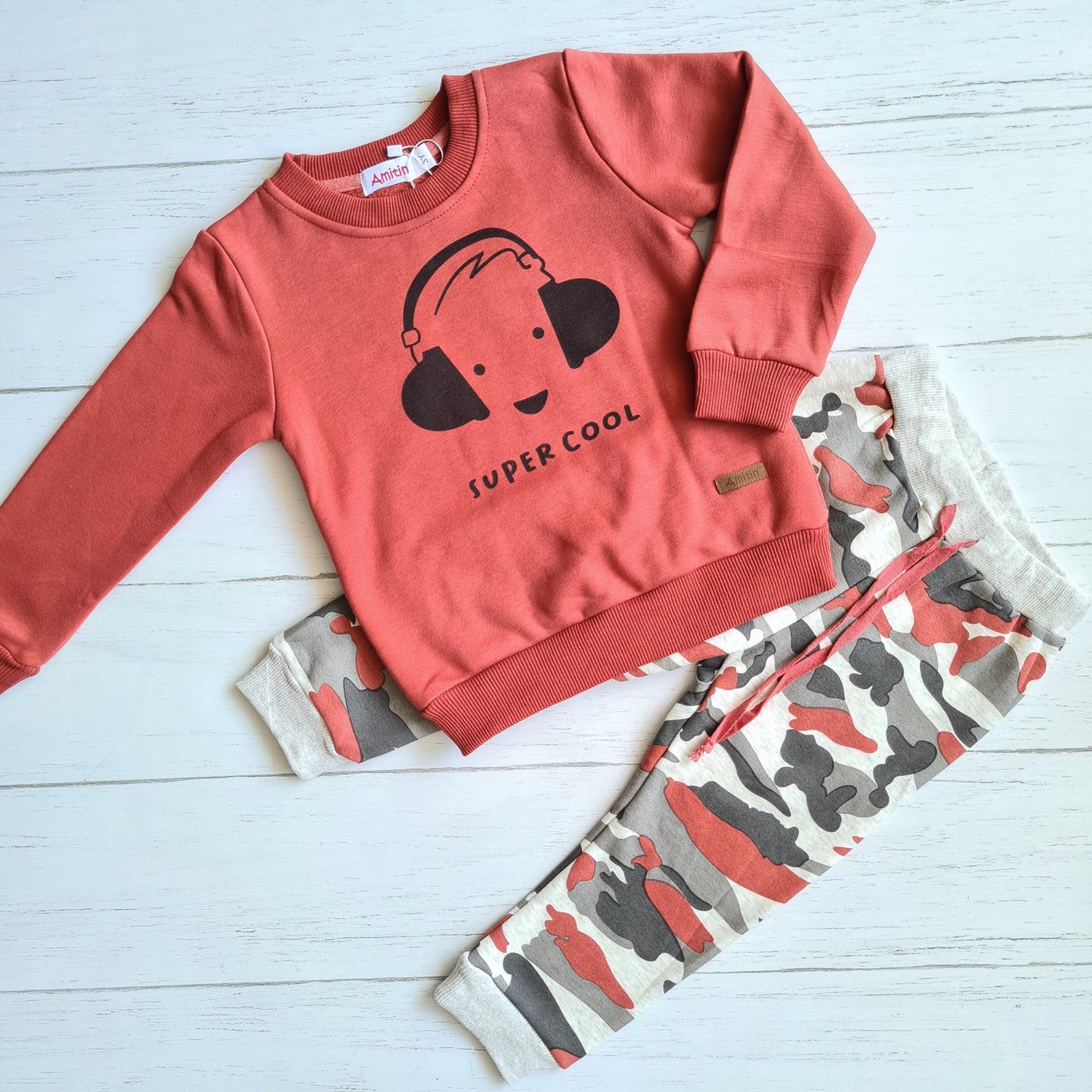 🐼 Conjunto abrigado niño