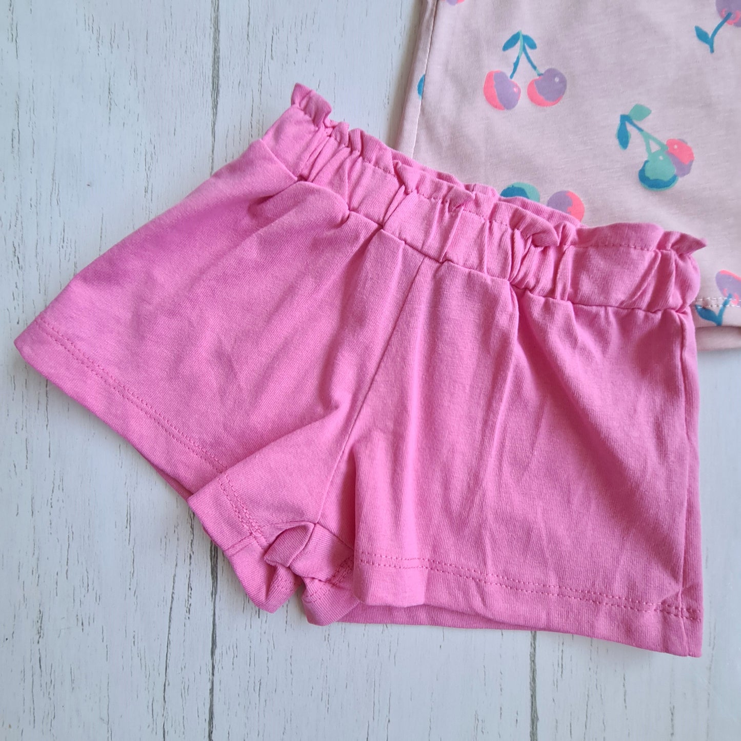 Conjunto 2 piezas algodón para bebé niña