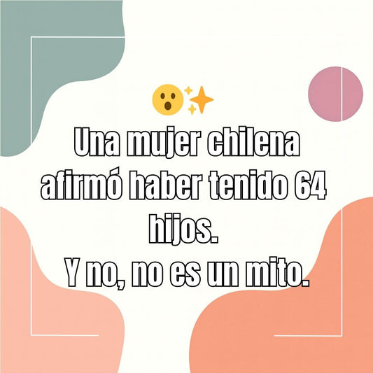 Una madre de 64 hijos 😮