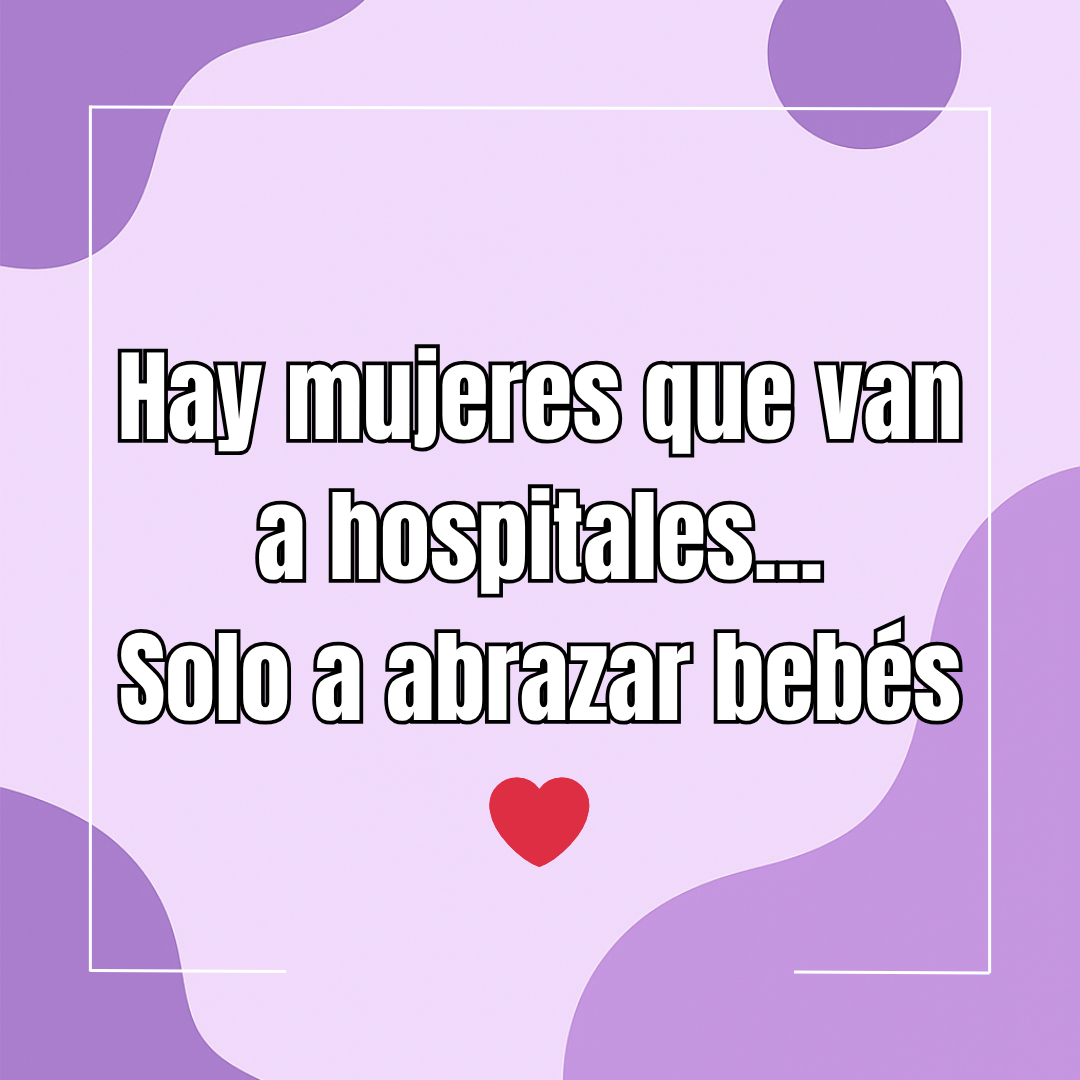 🤍👶 Heroínas silenciosas: las que abrazan cuando nadie más puede.