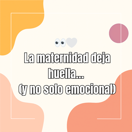 👶🤍 La maternidad también deja huella… (literal)
