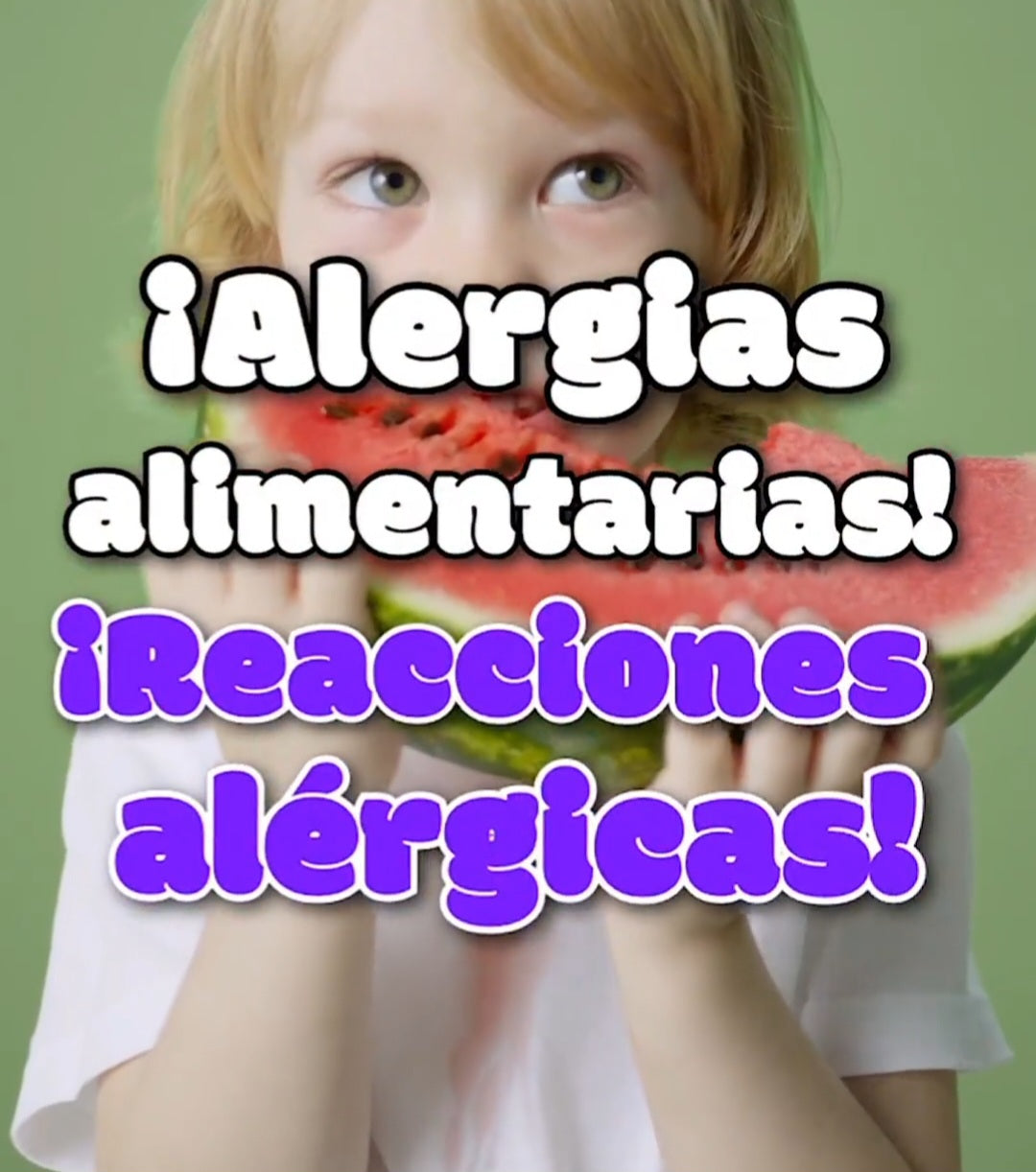 Las alergias alimentarias y las reacciones alérgicas