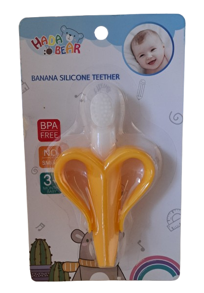 Mordedor plátano rascador de encías para bebés