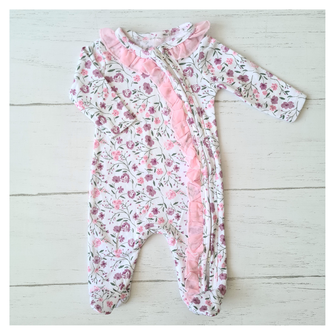 Enterito 100% algodón abrigado para bebe