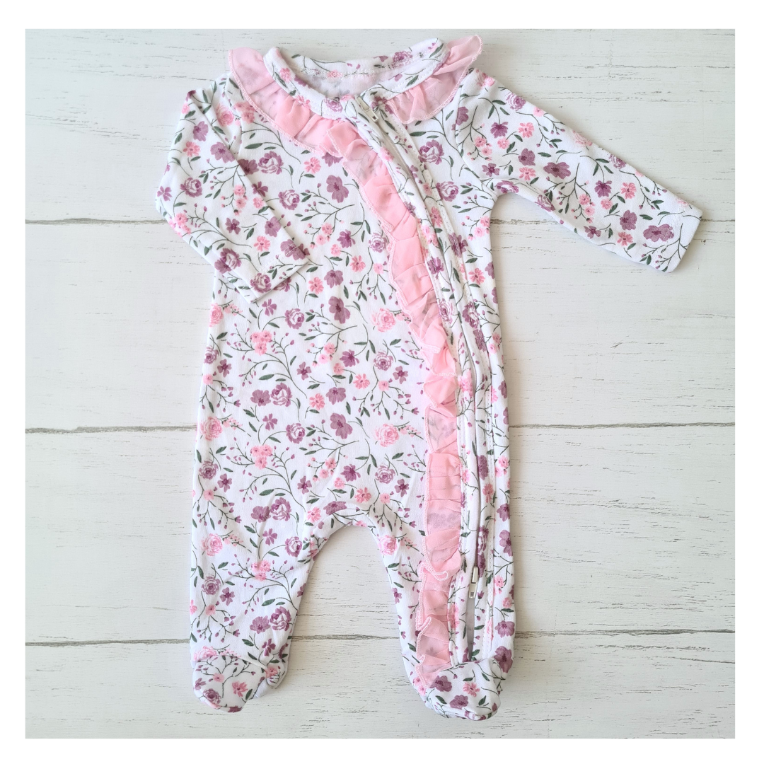 Enterito 100% algodón abrigado para bebe