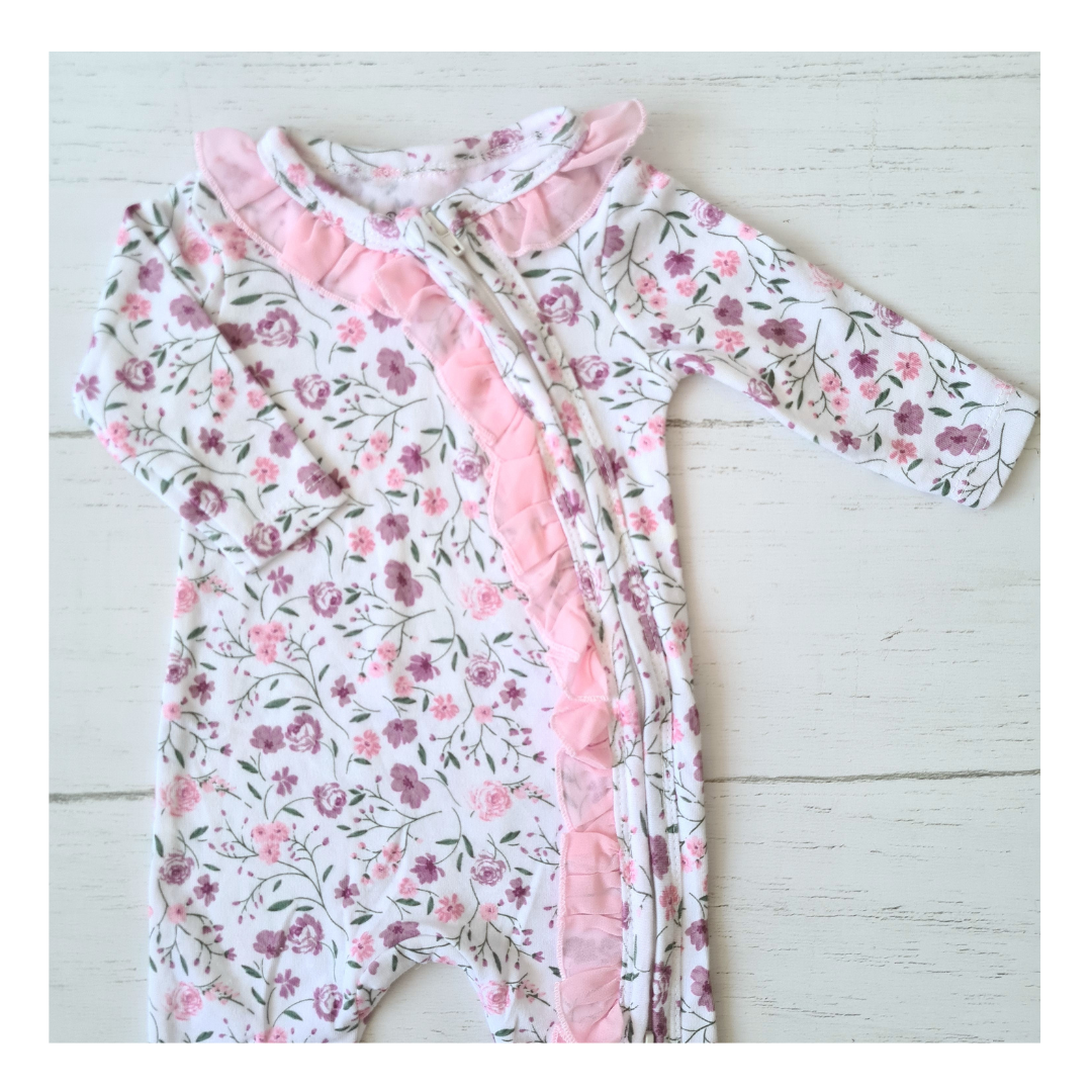 Enterito 100% algodón abrigado para bebe