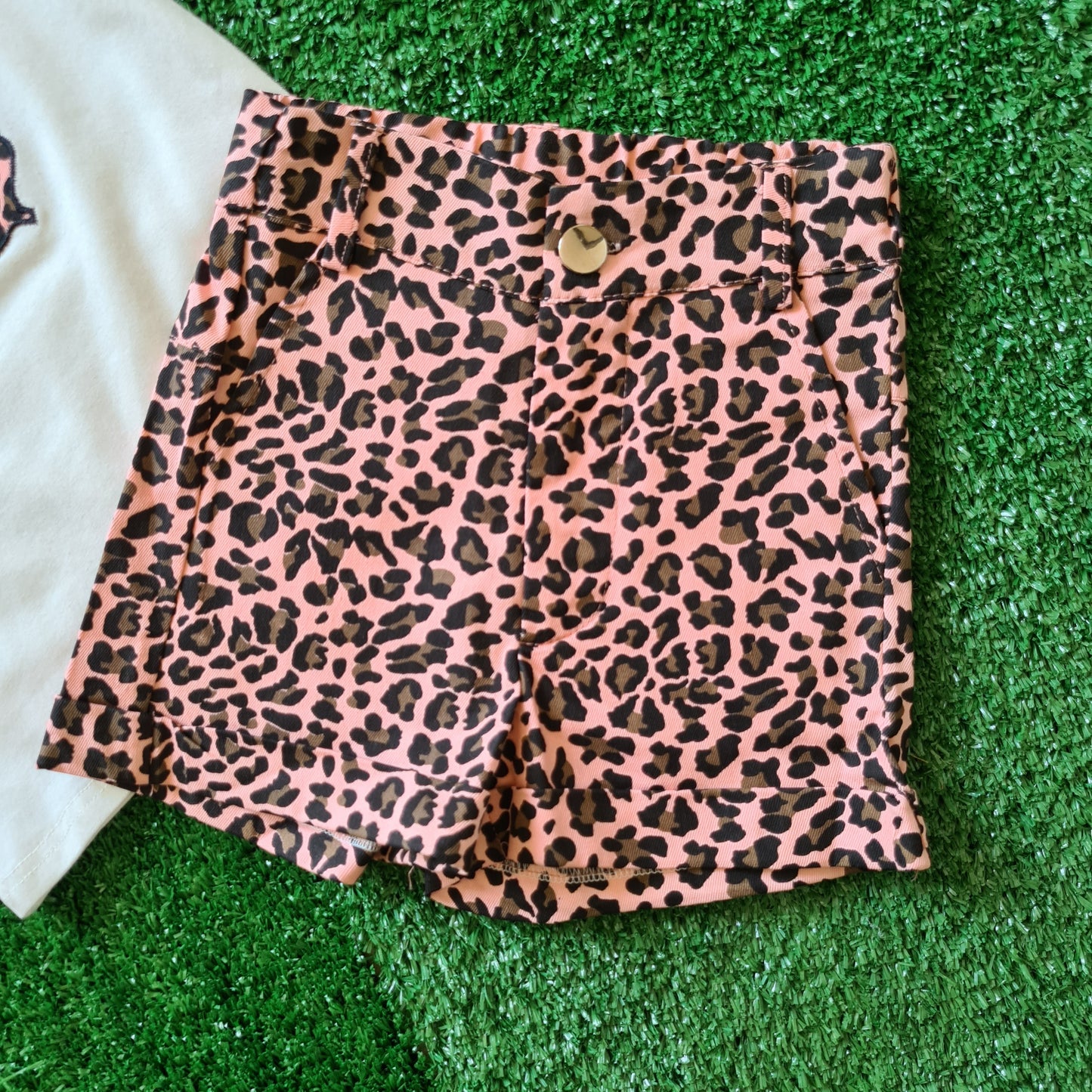 Conjunto 2 piezas algodón para niña - Diseño print
