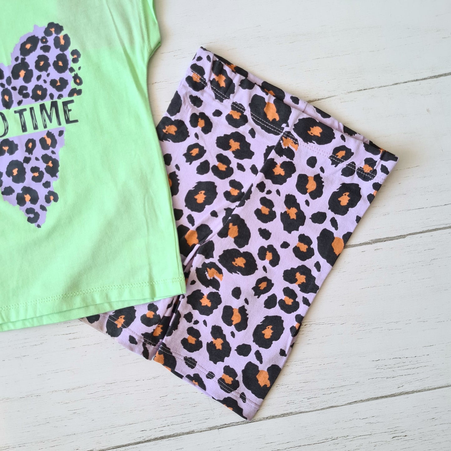 Conjunto 2 piezas 100% algodón para niñas - ¡Últimos disponibles!