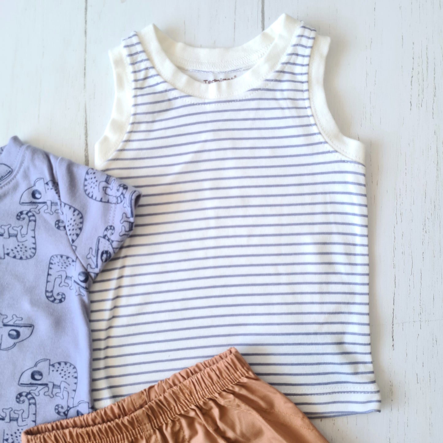 Conjunto 3 piezas 100% algodón para bebés - ¡Últimos en stock!