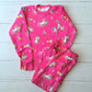 🐼 Pijama Algodón fuscia con estampados
