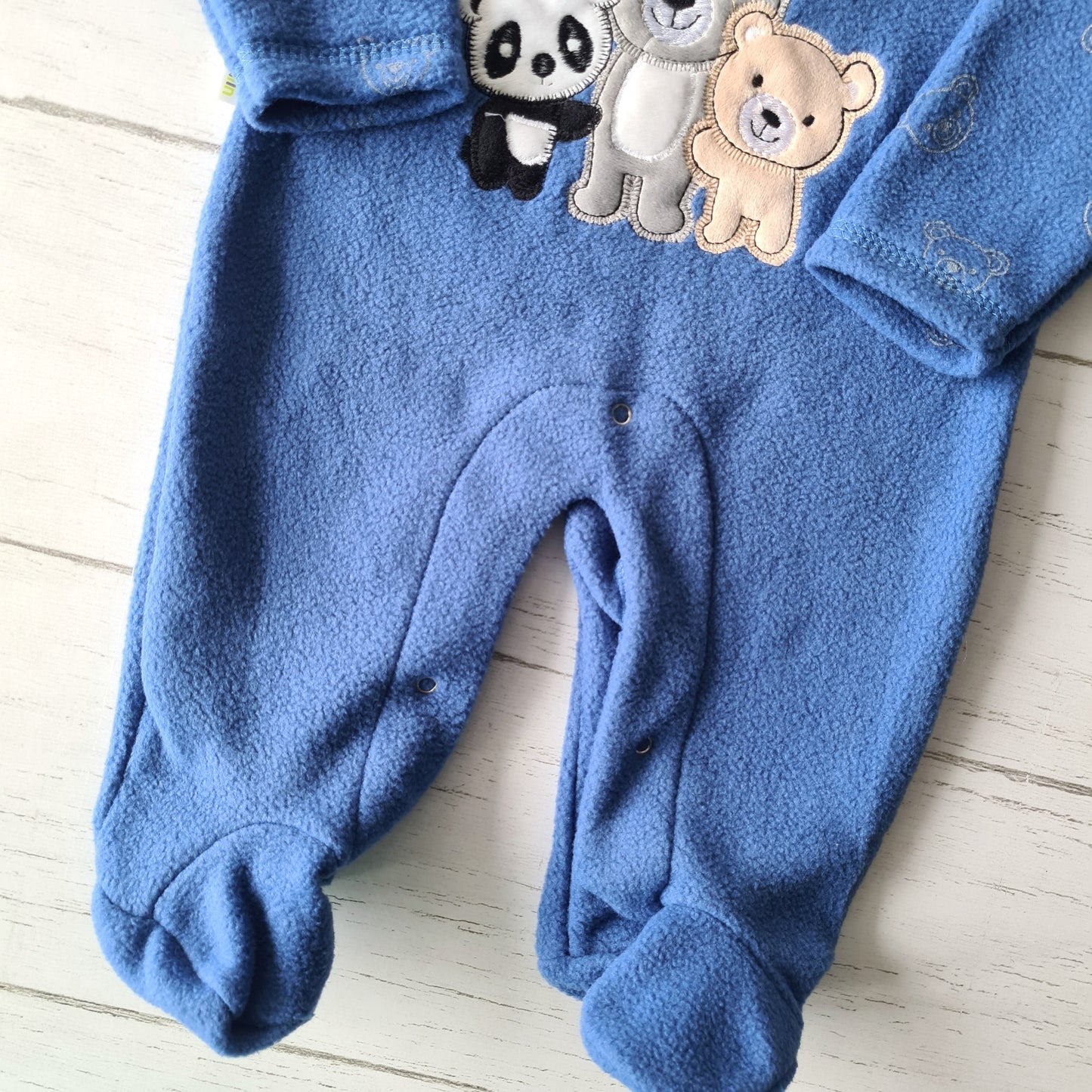 🐼 Enterito abrigado bebé niño