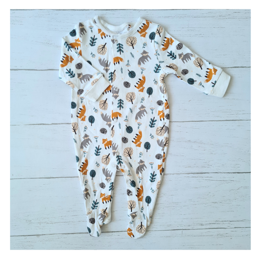 Enterito 100% algodón para bebé Diseño Animalitos
