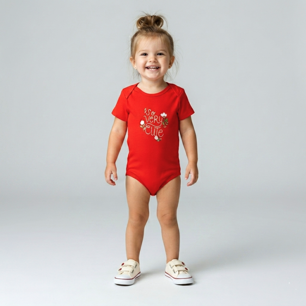 🐼 Pack 5 bodies algodón niña