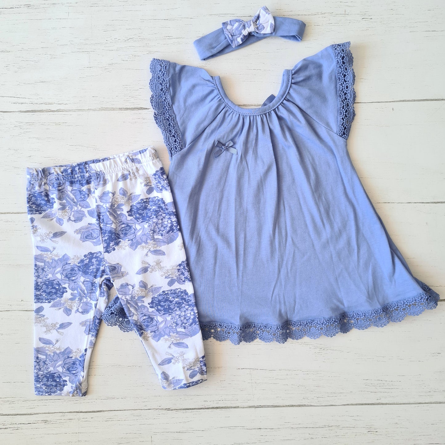Conjunto 100% algodón para bebé niña - ¡Recién llegado!