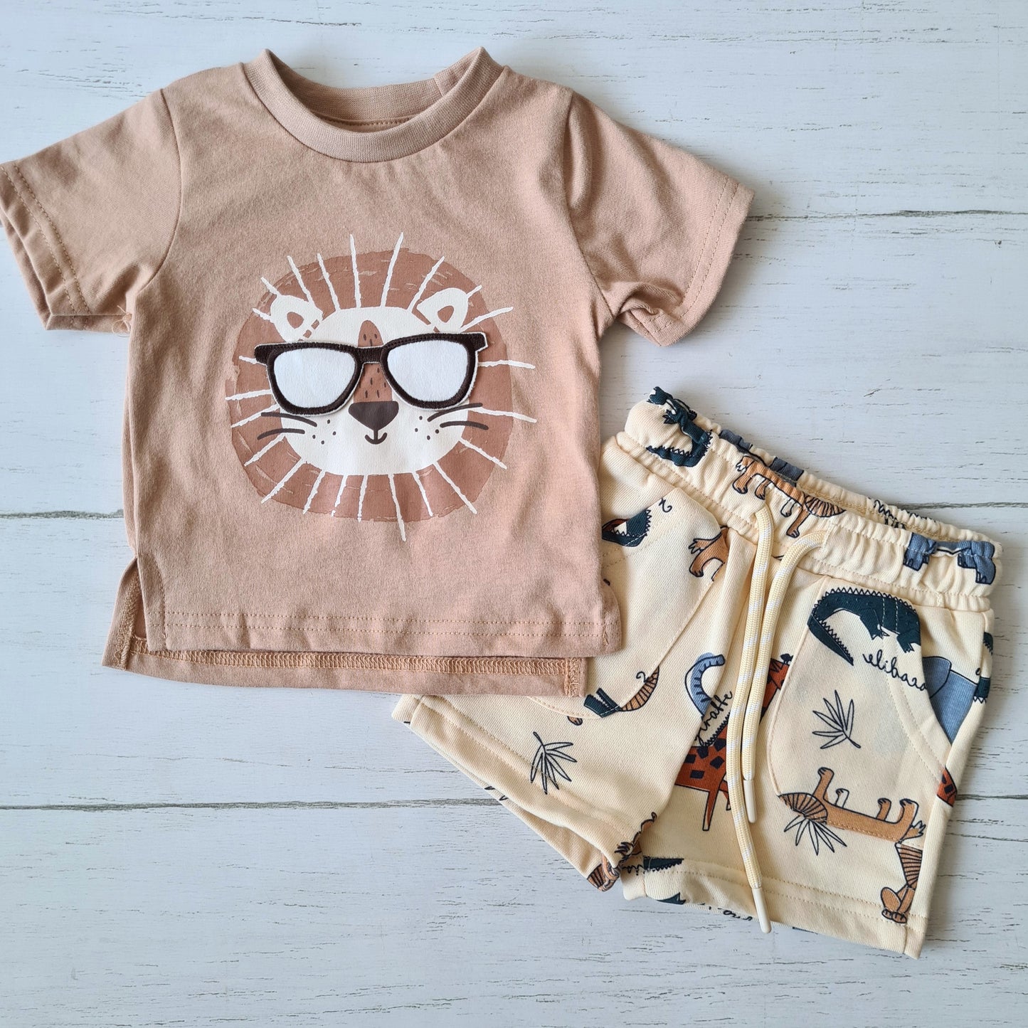 Conjunto 2 piezas 100% algodón para bebé y niños - ¡Últimos disponibles!