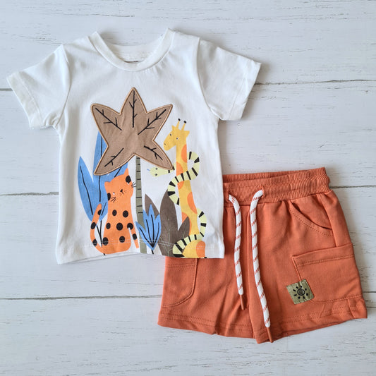 Conjunto 2 piezas 100% algodón para bebé y niños - ¡Últimos disponibles!