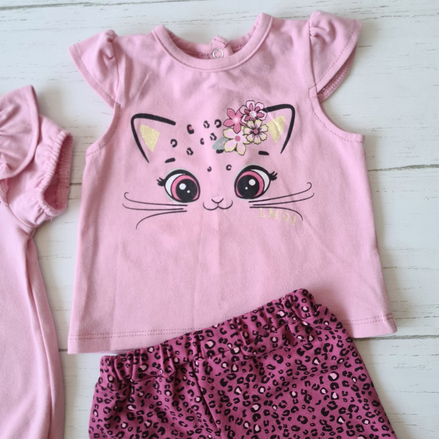 Conjunto 3 piezas 100% algodón para bebés - ¡Últimos en stock!