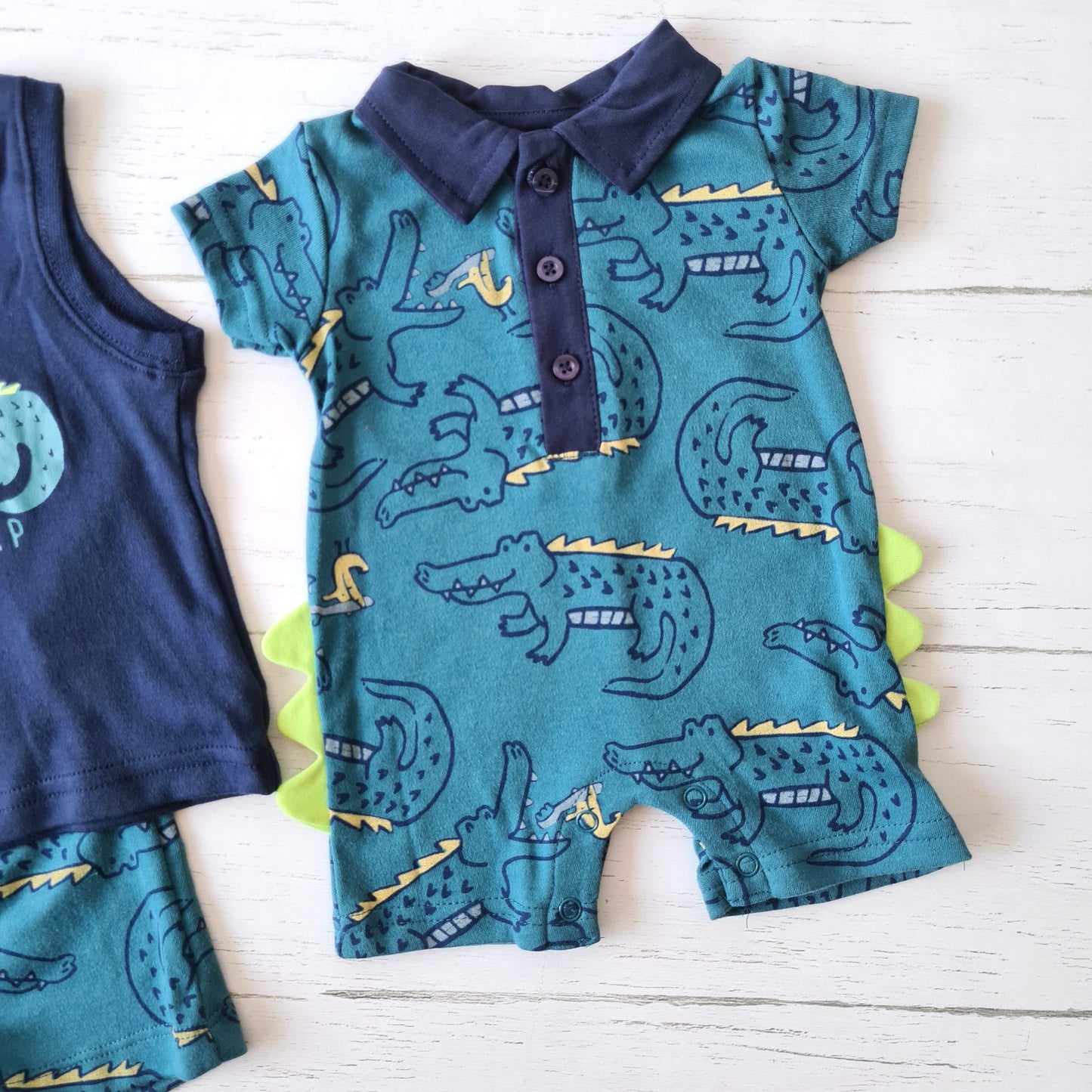 Conjunto 3 piezas 100% algodón para bebés - ¡Últimos en stock!