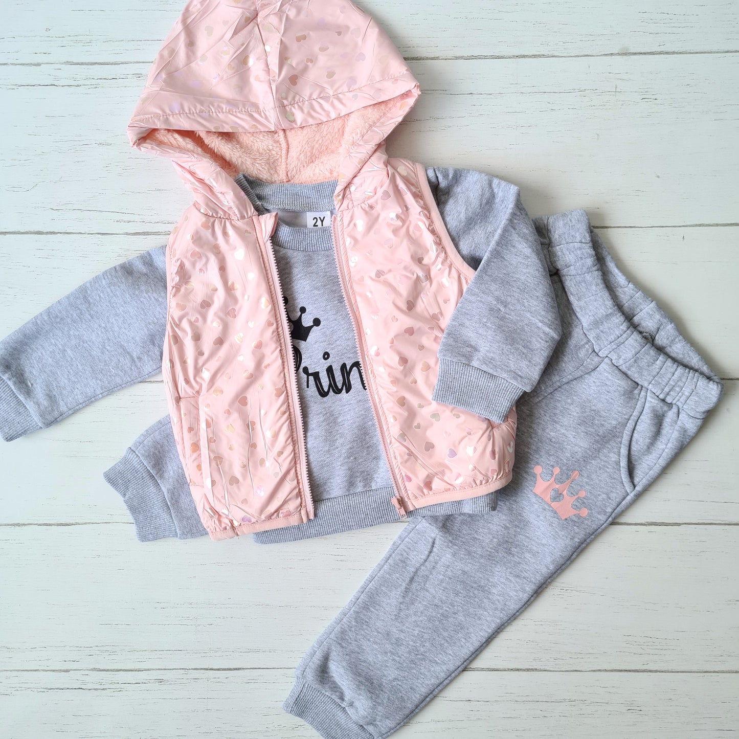 🐼 Conjunto abrigado niña