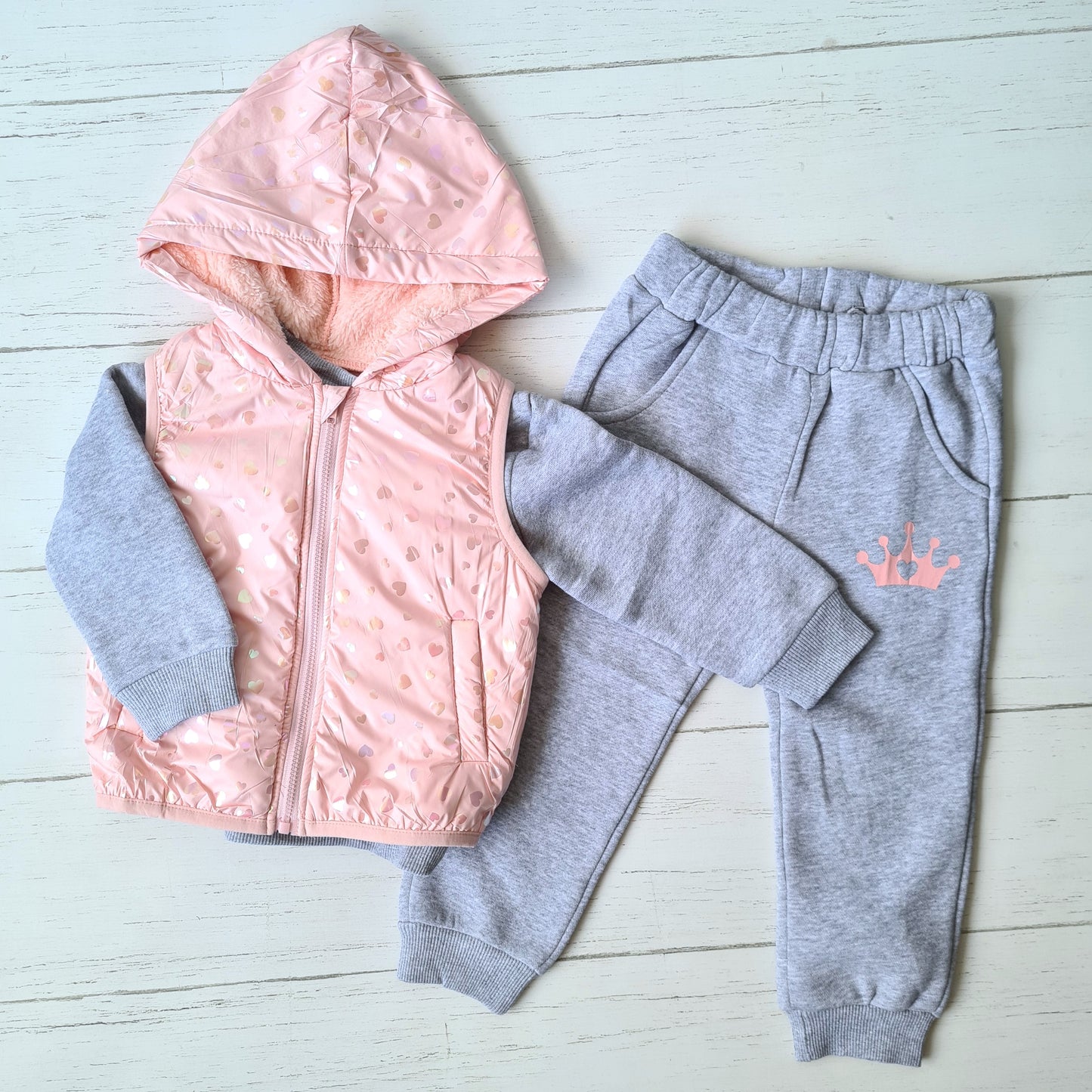 🐼 Conjunto abrigado niña