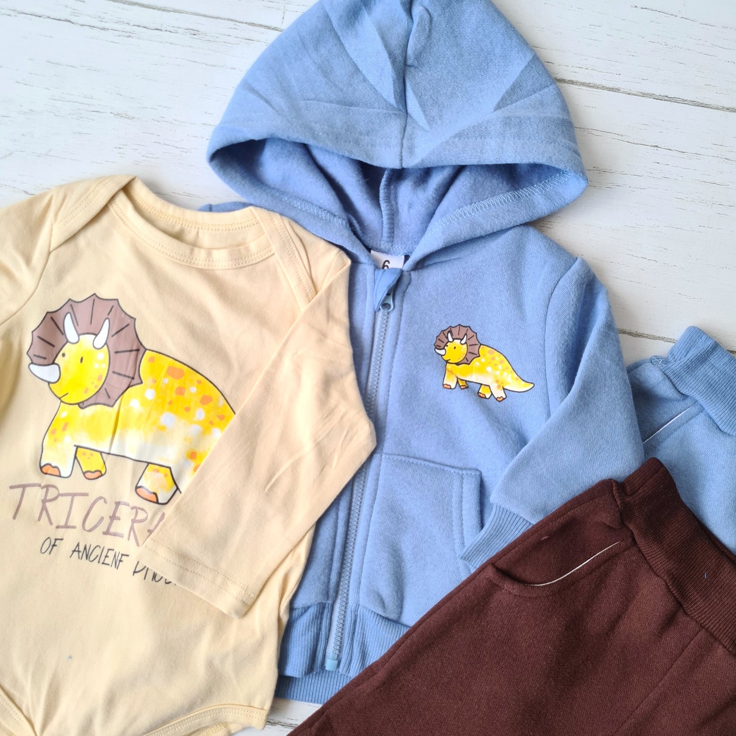 🐼 Conjunto abrigado bebé niño