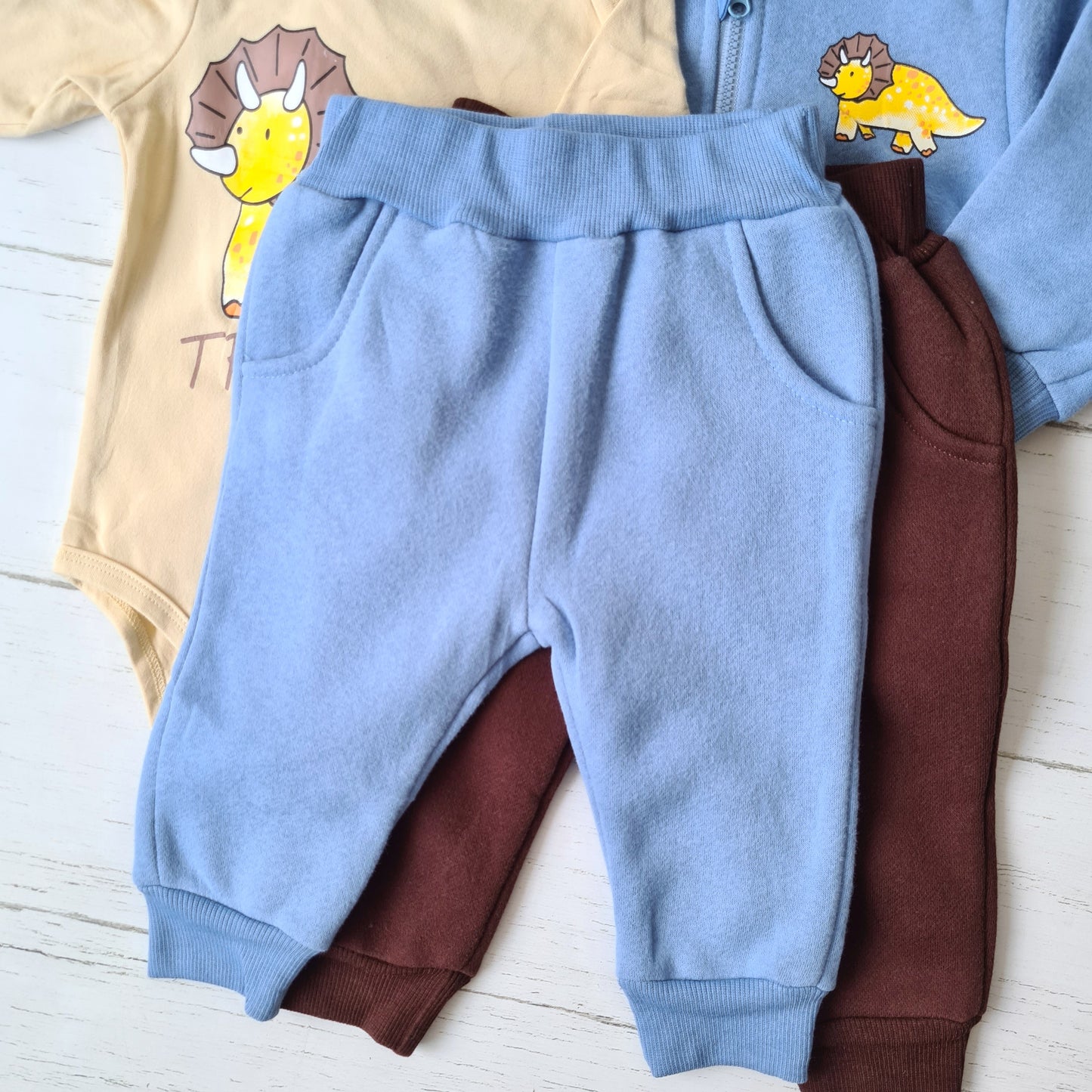 🐼 Conjunto abrigado bebé niño