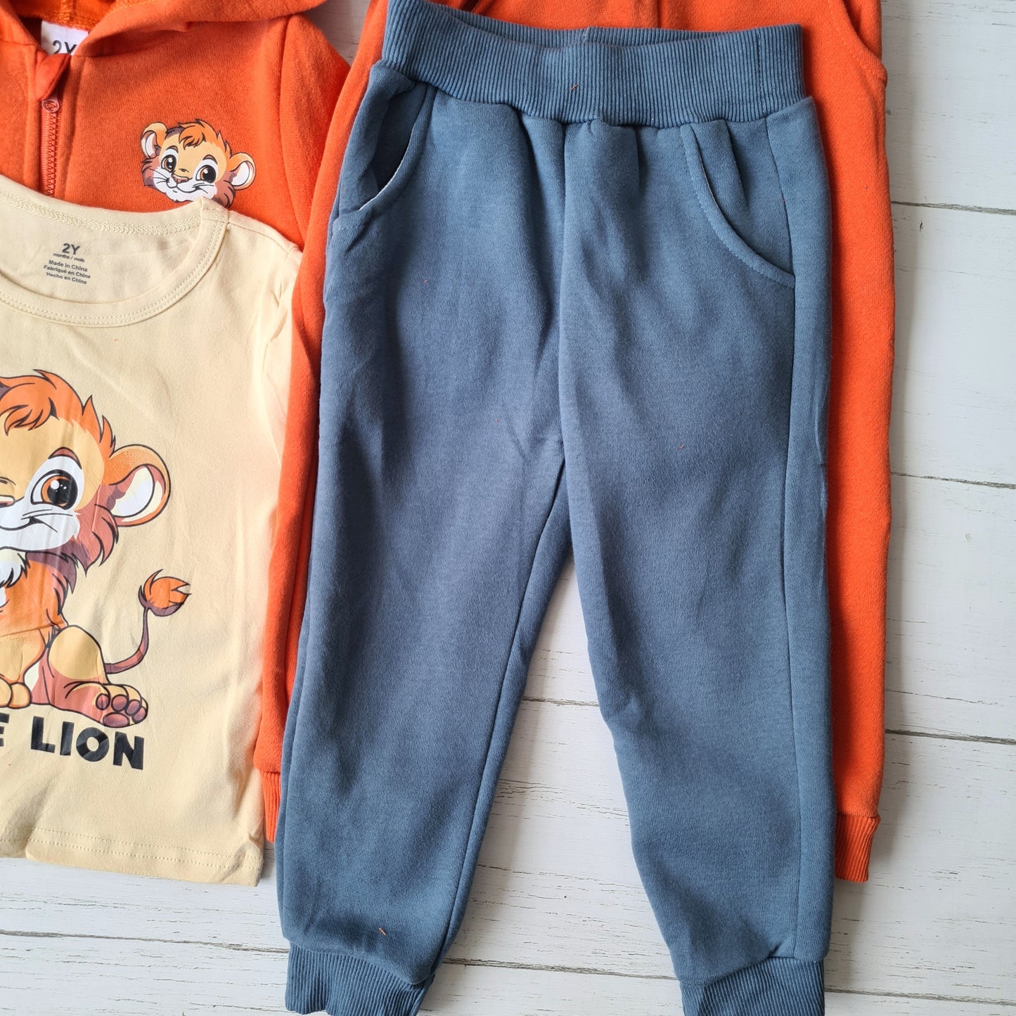 🐼 Conjunto abrigado bebé niño