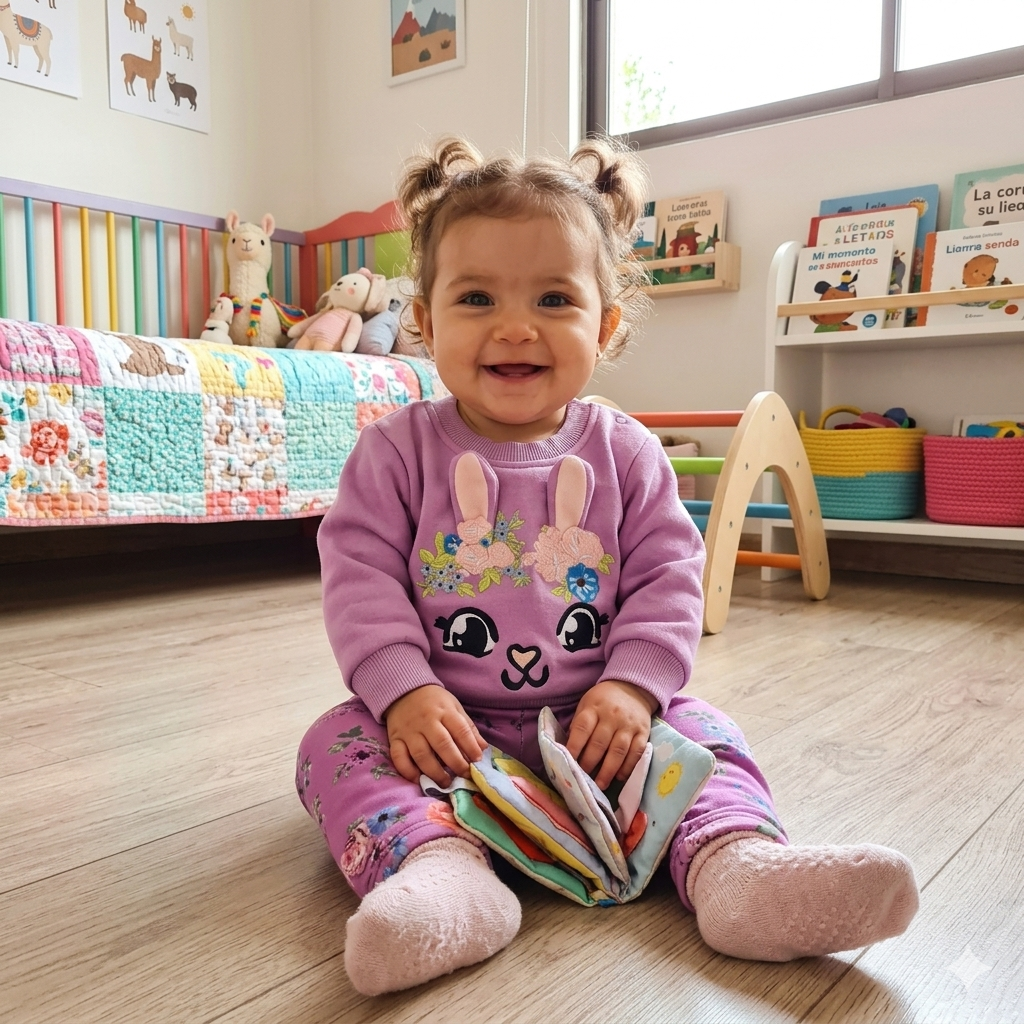 🐼 Conjunto abrigado bebé niña