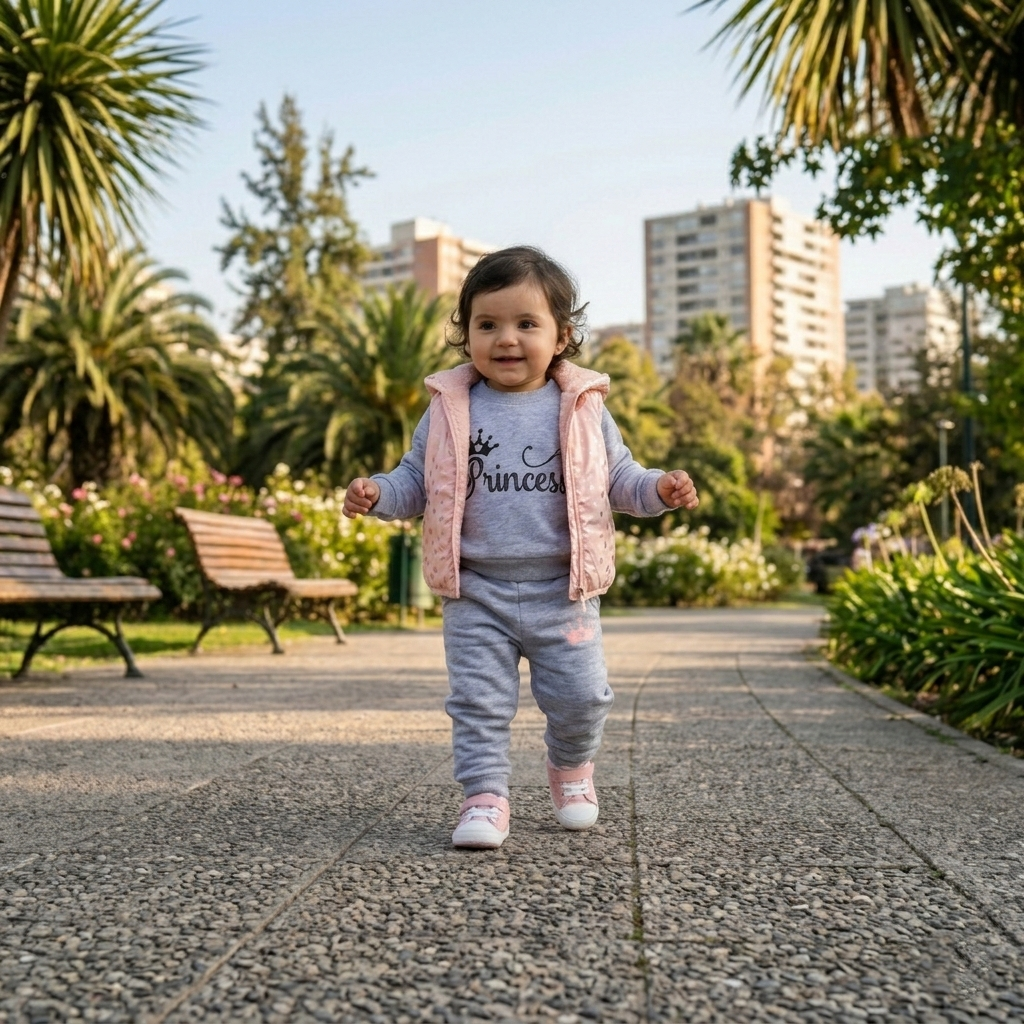 🐼 Conjunto abrigado niña