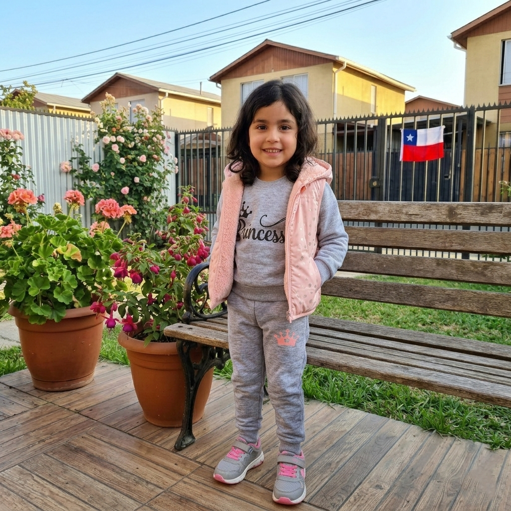 🐼 Conjunto abrigado niña