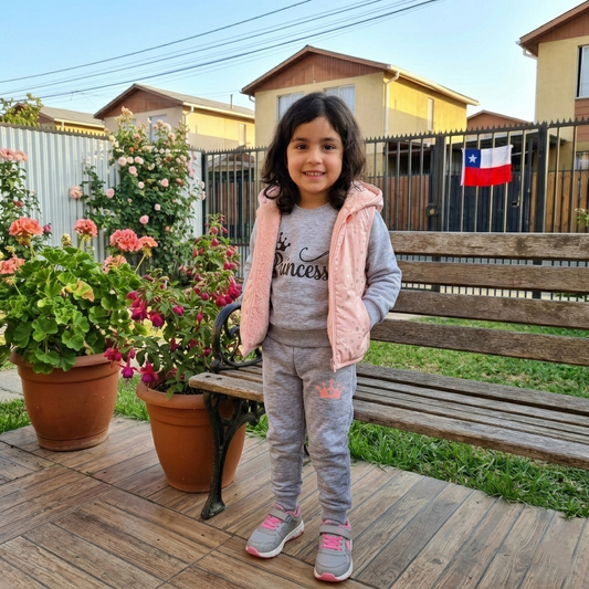 🐼 Conjunto abrigado niña
