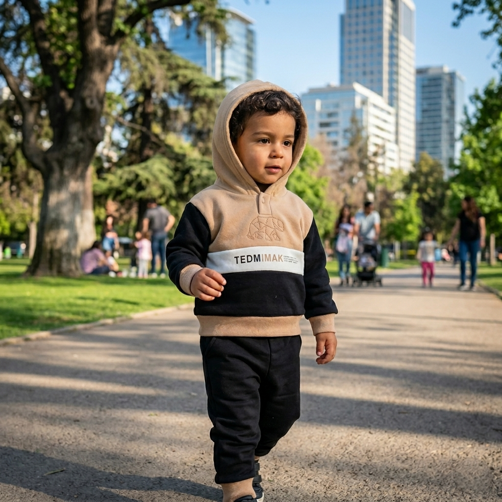 🐼 Conjunto abrigado bebé niño