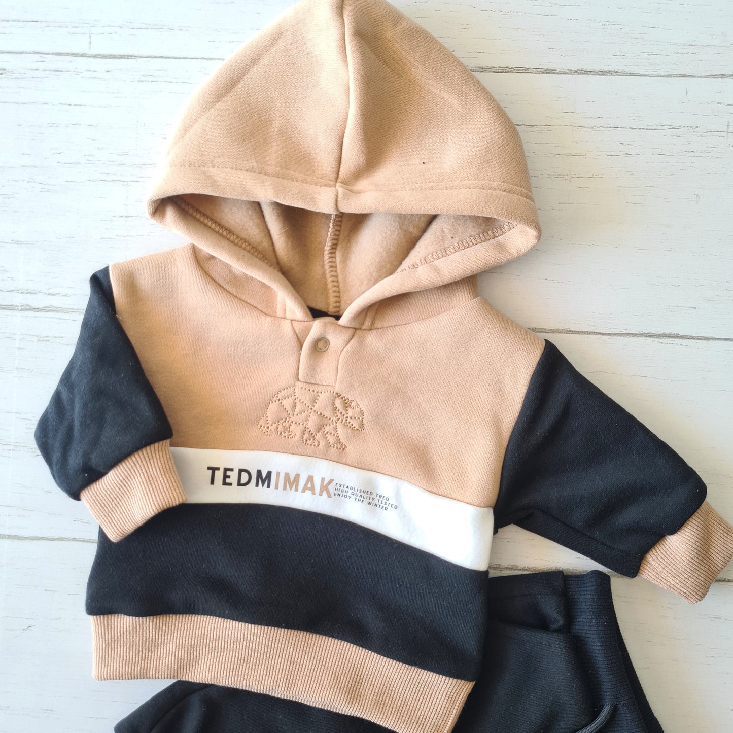 🐼 Conjunto abrigado bebé niño