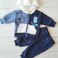🐼 Conjunto abrigado bebé niño