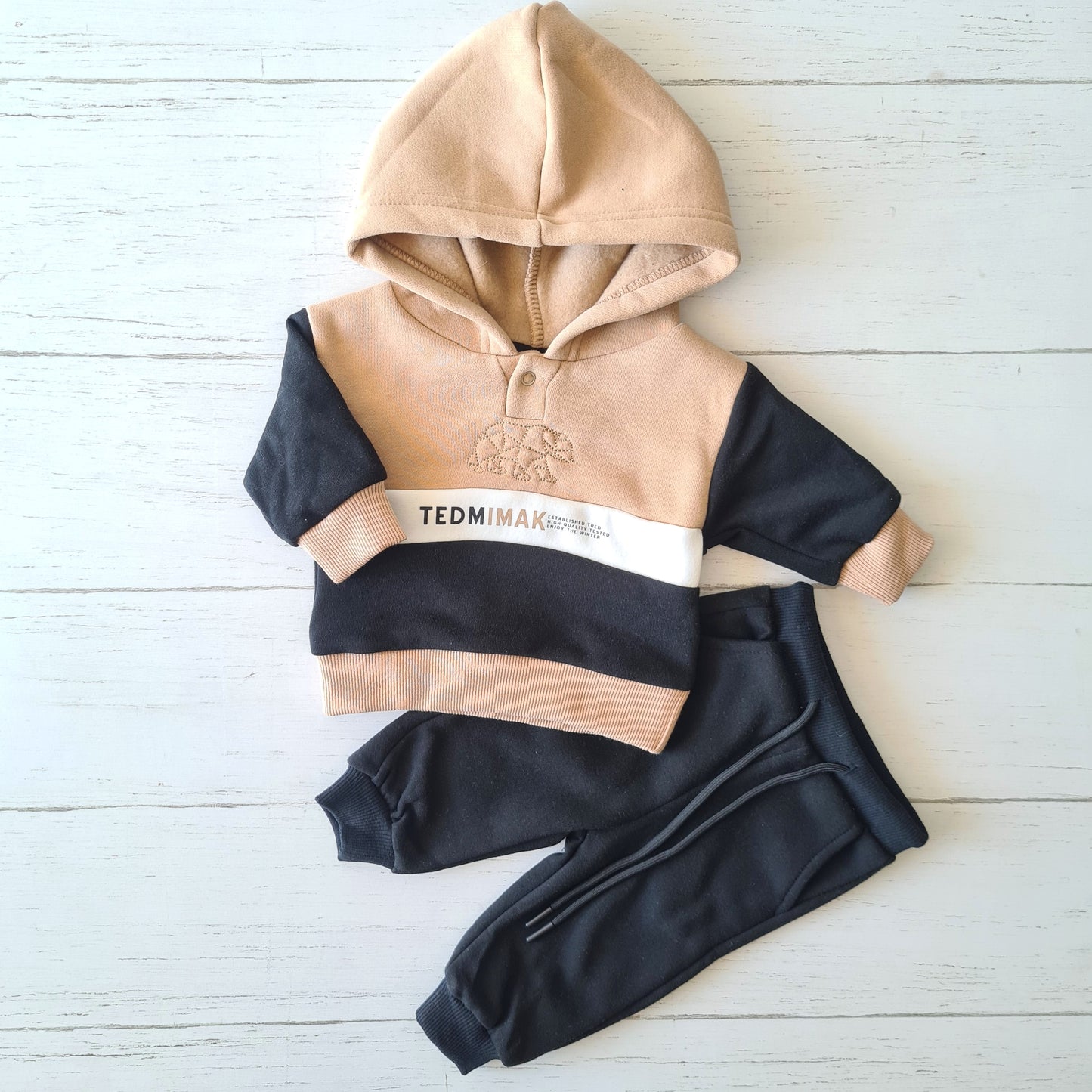 🐼 Conjunto abrigado bebé niño