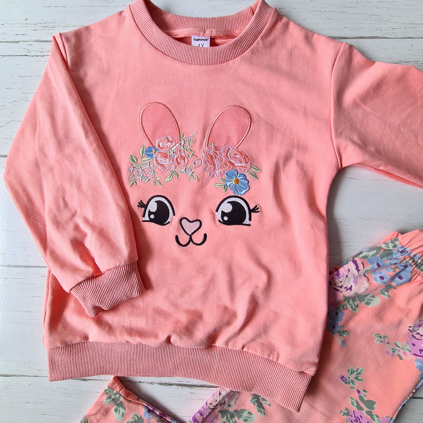 Conjunto 2 piezas 100% algodón para bebé y niñas - ¡Últimas unidades!