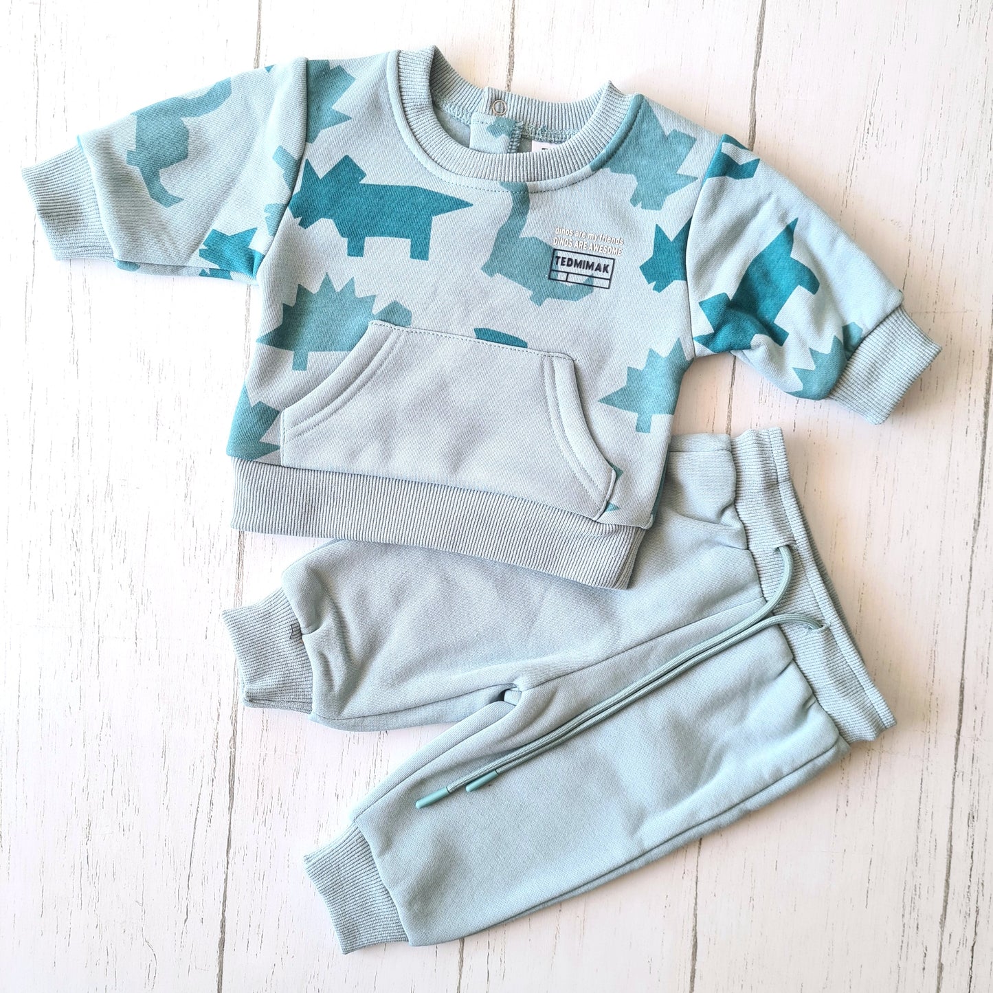 🐼 Conjunto abrigado bebé niño