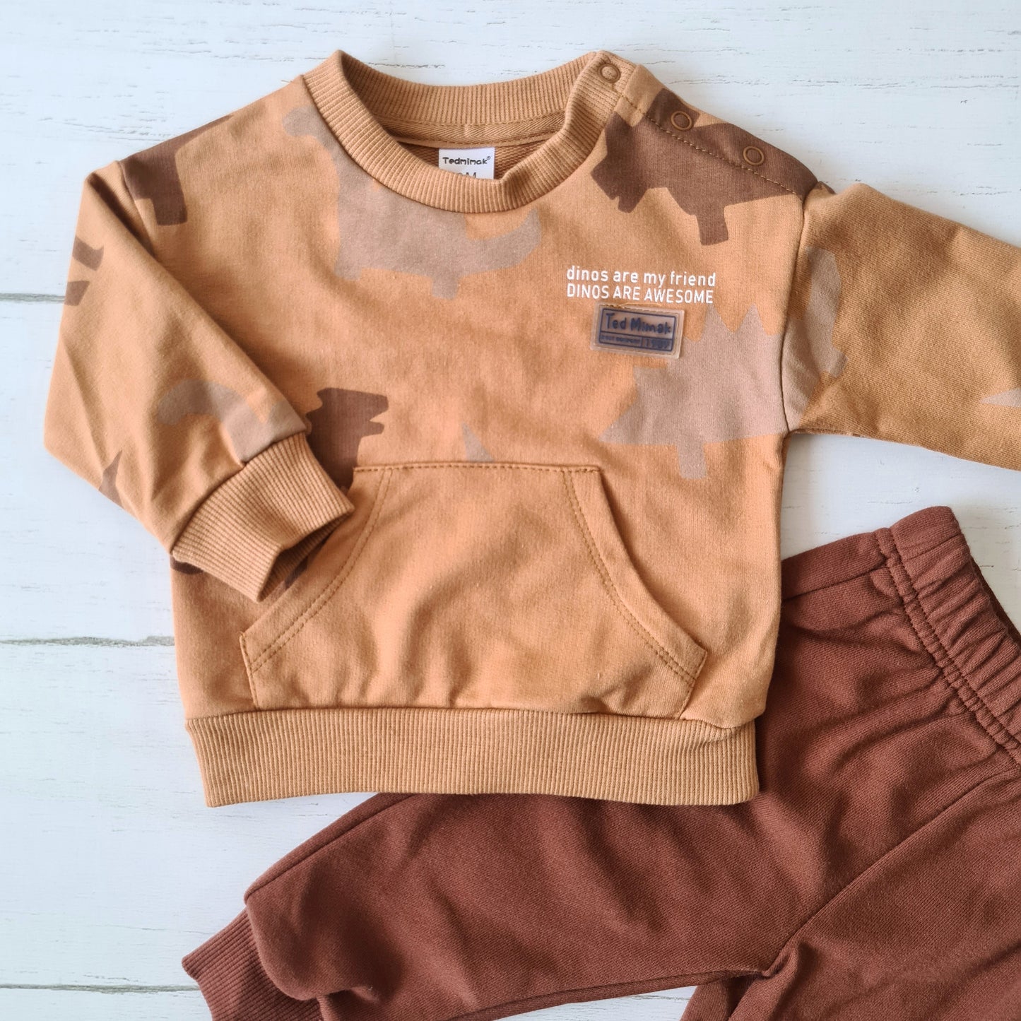 Conjunto buzo fresco 2 piezas 100% algodón para bebé y niños - ¡Últimos disponibles!