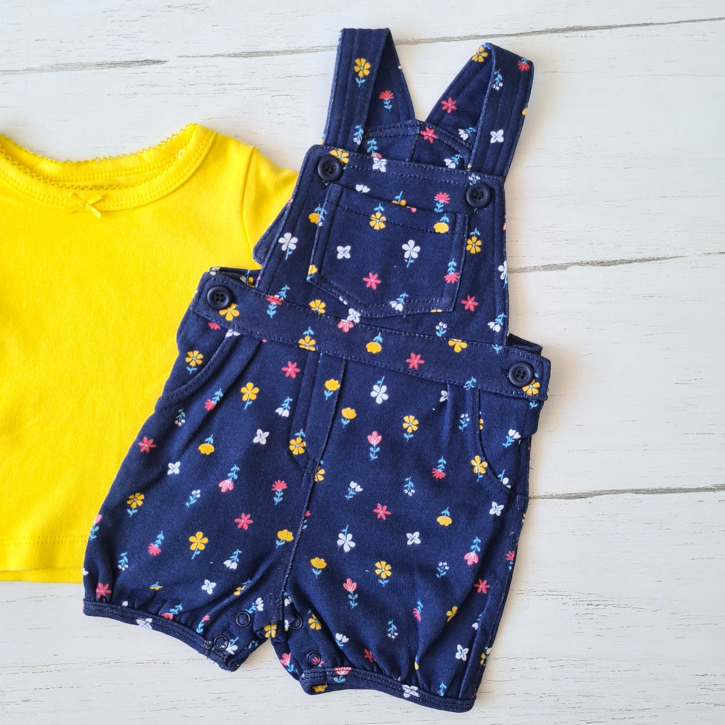 Conjunto jardinera 100% algodón para bebé - ¡Últimos disponibles!