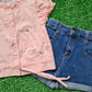 Conjunto 2 piezas algodón para niña - Modelito Ely