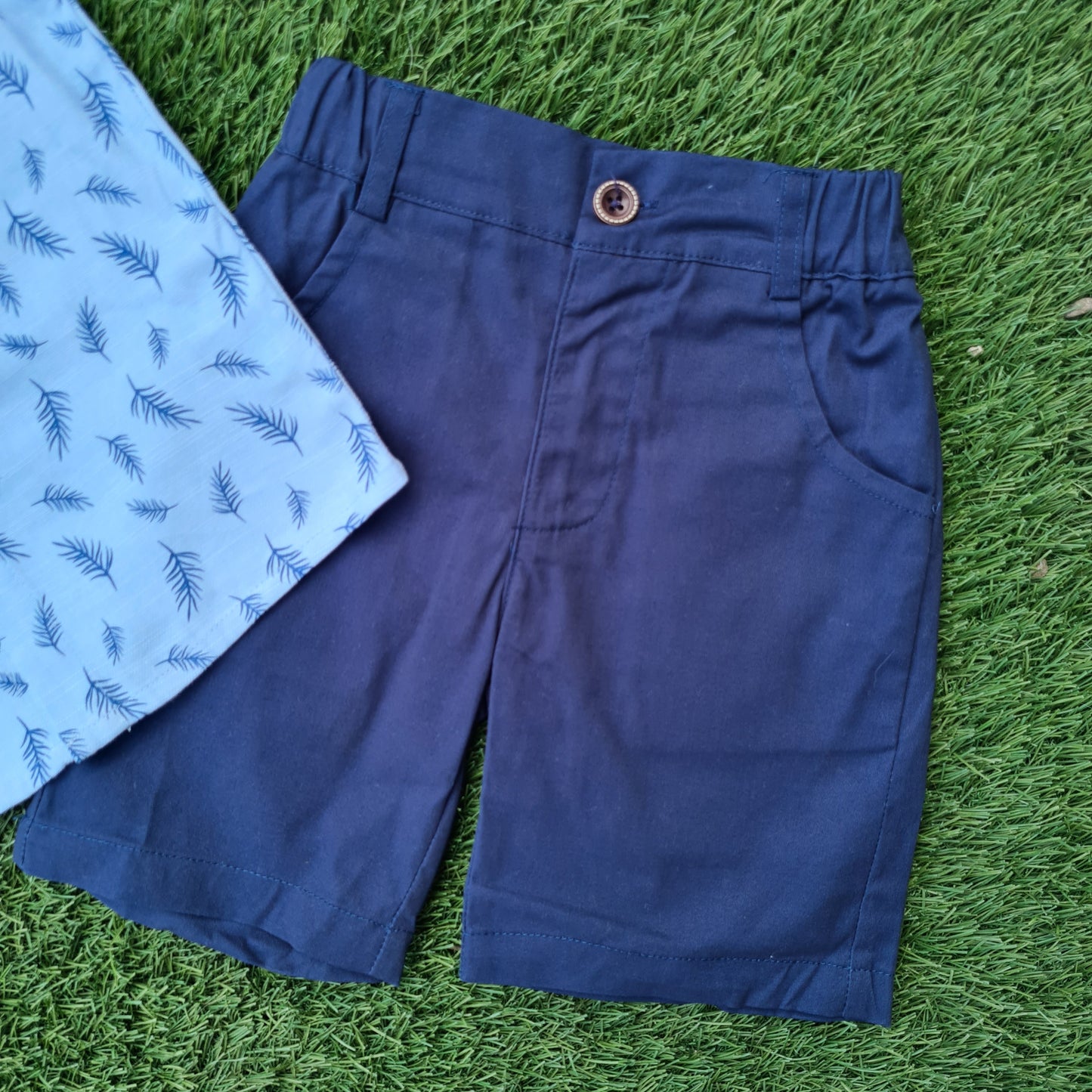 Conjunto 3 piezas para niño - Modelito con tirantes