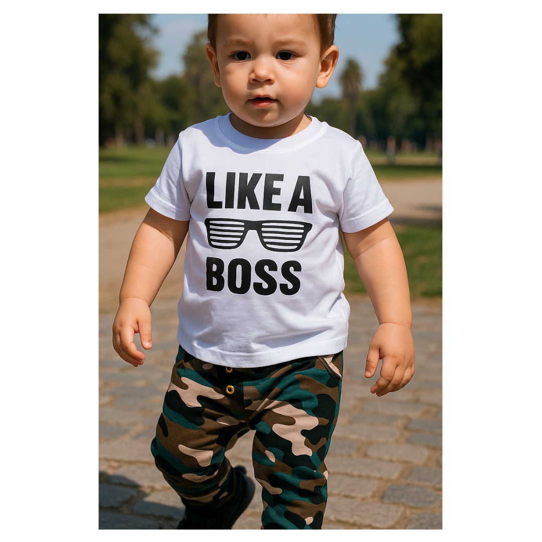 Conjunto 2 piezas 100% algodón para bebé niño - ¡Últimos disponibles!