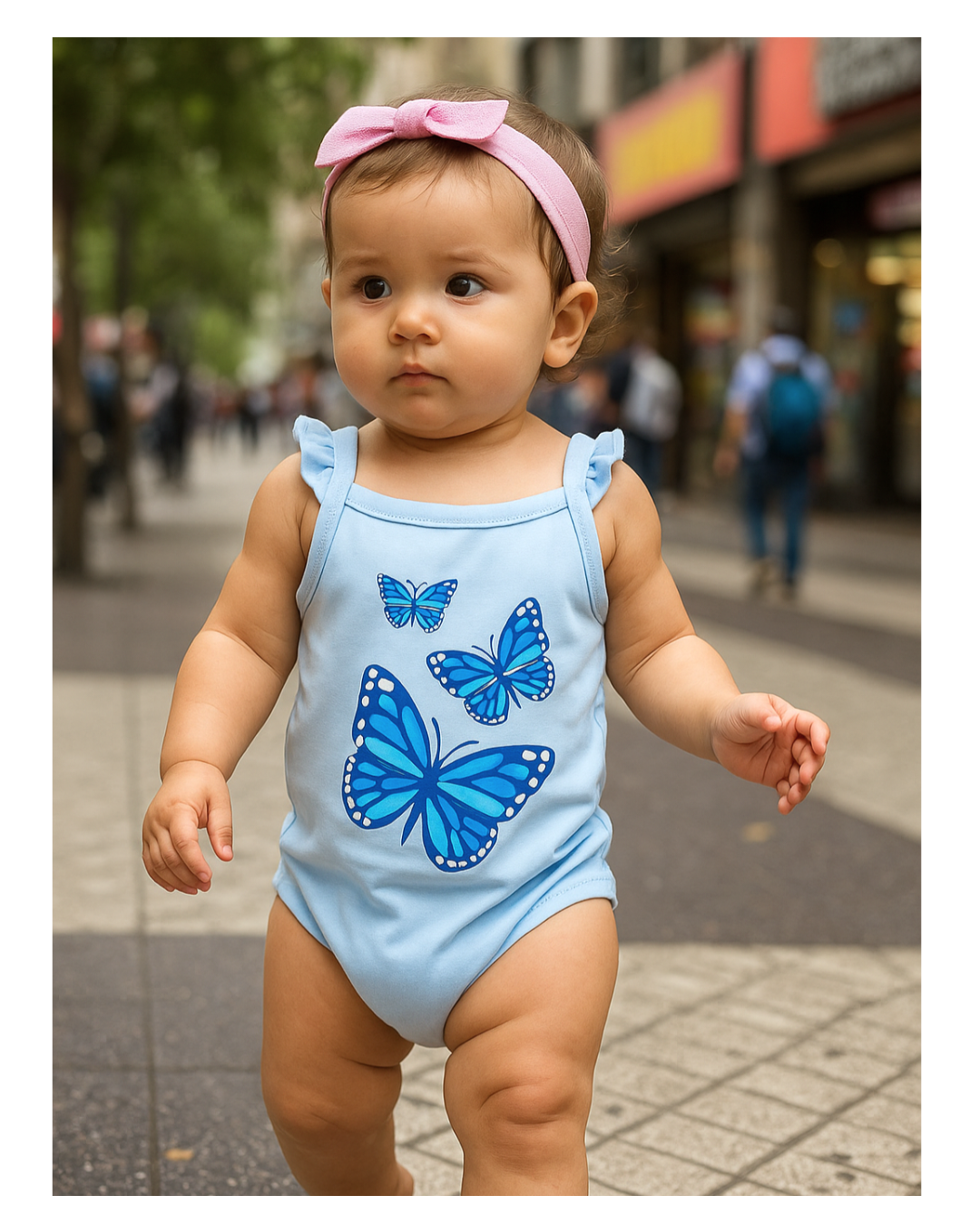 Set de 5 bodies sin manga 100% algodón para bebé - ¡Últimos en stock!